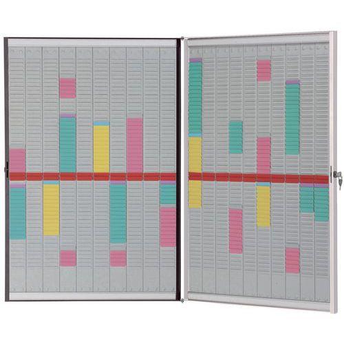 Illustration de : Kit planning - Cadre support portefeuille