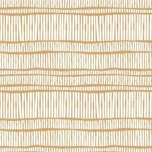 Illustration de : Rouleau kraft brut 50x0,70m Stries blanches - Clairefontaine