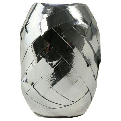 Illustration de : Tube 120 bolducs 10 m x 7 mm or/argent - Clairefontaine